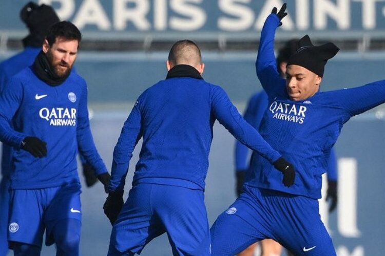 Mbappé, Messi y Verratti se entrenaron con normalidad de cara a enfrentar al Bayern