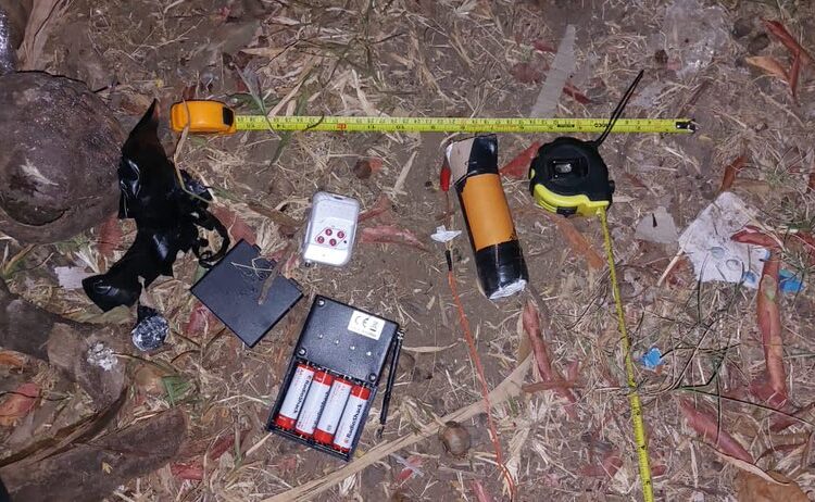 Capturan a pandillero en posesión de artefactos explosivos diseñados para ser detonados a control remoto