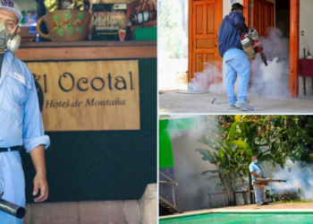 Previo a Semana Santa Ministerio de Salud realiza jornadas de fumigación en lugares turísticos