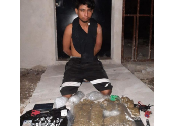 Fuerza Armada ubica en San Bartolo a sujeto encargado de comercializar droga