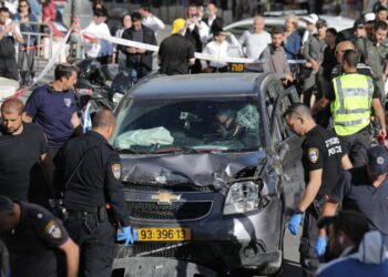 Cinco heridos en un ataque palestino por atropello en Jerusalén