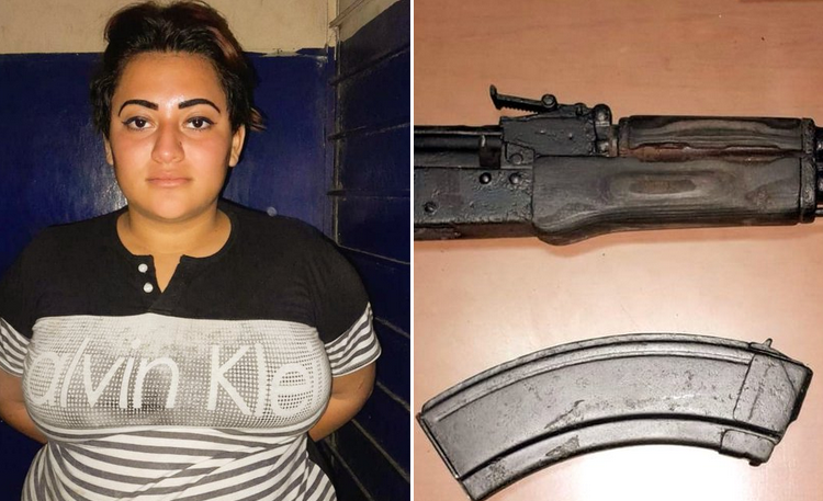 ¡Arma de guerra interceptada! Policía captura a guatemalteca que intentó introducir un peligroso AK-47 al país