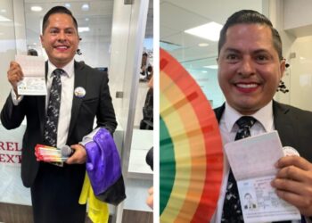 México emite el primer pasaporte a una persona con género no binario