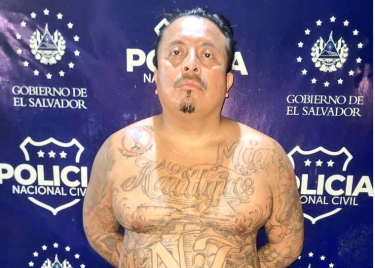 Capturado gatillero de la MS13 implicado en numerosos asesinatos