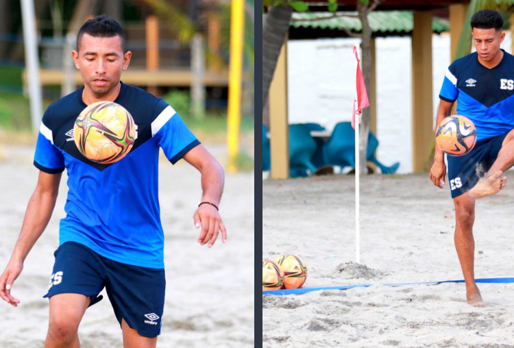 Selecta de playa masculina se prepara para enfrentar los Juegos San Salvador 2023