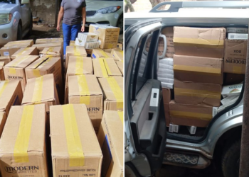 Decomisan contrabando de cigarrillos valuado en más de $400,000