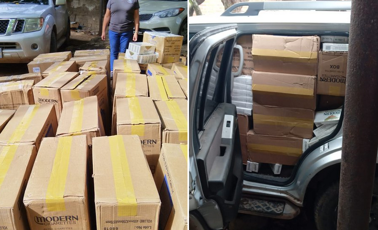 Decomisan contrabando de cigarrillos valuado en más de $400,000