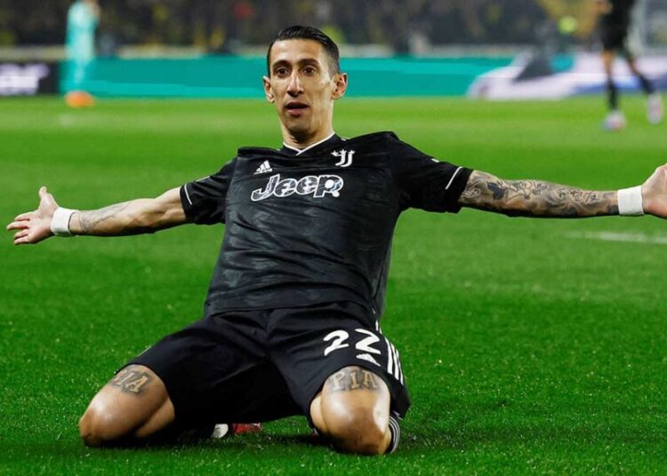 Ángel Di María se despidió de la Juventus