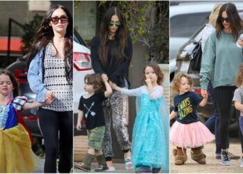 Afirman que Megan Fox obliga a sus hijos a usar ‘ropa de niña’