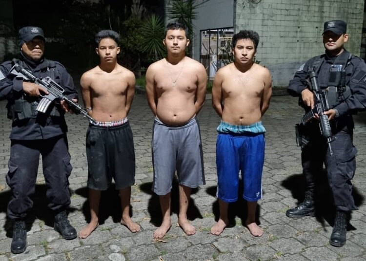 Capturan a cuatro terroristas tras ataque a agentes de la PNC en Olocuilta, La Paz