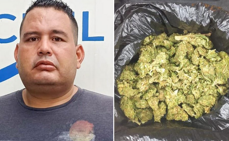 Capturan a distribuidor de droga de la MS13 en Santa Ana