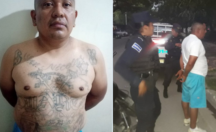 Policía captura a miembro de la Mara Máquina en Apopa