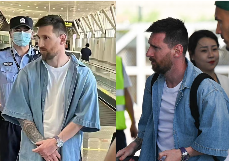 Lionel Messi fue retenido por la policía migratoria de China