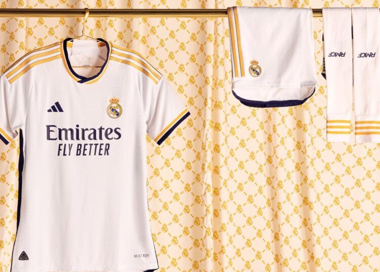 Real Madrid presentó su nueva camiseta
