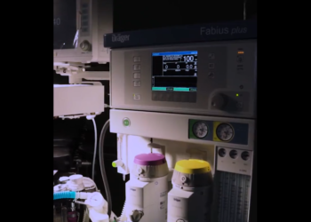 Hospital Nacional de Sonsonate es equipado con una equipo de anestesia de última generación