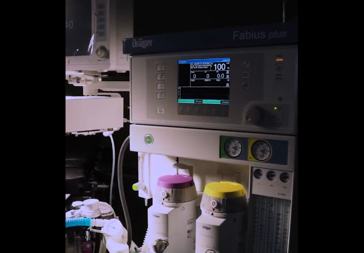 Hospital Nacional de Sonsonate es equipado con una equipo de anestesia de última generación