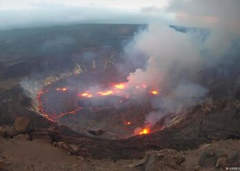 Entra en erupción el volcán Kilauea en Hawái