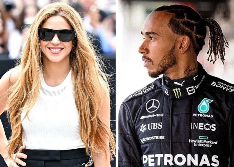 Shakira y Lewis Hamilton se fueron de fiesta en Londres