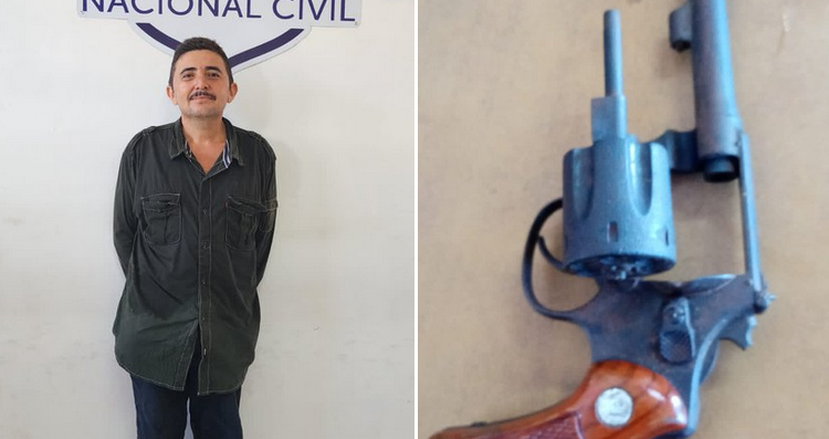 Conductor ebrio capturado tras provocar accidente y realizar disparos en Santa Rosa de Lima