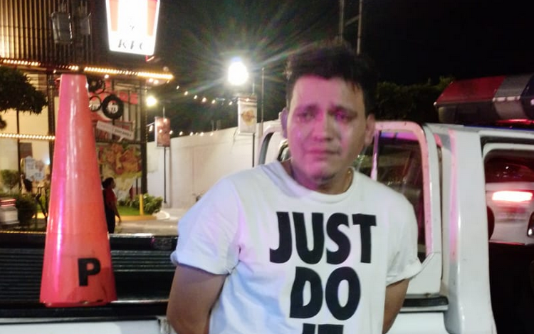 Conductor ebrio capturado en control vehicular de la PNC