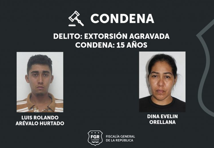 Miembros de la MS13 son condenado por extorsionar en San Vicente