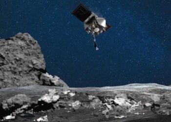 La NASA ensaya el aterrizaje de su cápsula con material del asteroide Bennu