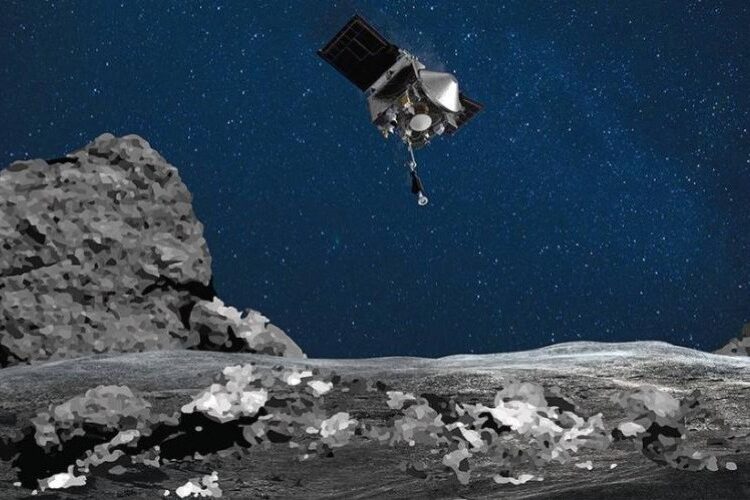 La NASA ensaya el aterrizaje de su cápsula con material del asteroide Bennu