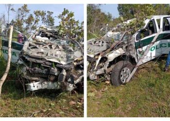 Dos policías muertos y dos heridos deja ataque a patrulla de la Policía en Colombia