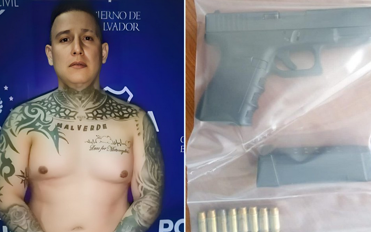 Capturan a ‘Salsa’, Cabecilla de la Pandilla Mao Mao en San Salvador