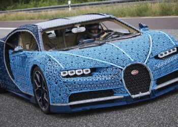 Lego construye un Bugatti Chiron con más de un millón de piezas
