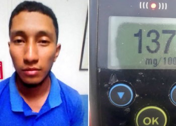 Capturan a individuo ebrio conduciendo motocicleta con un bebé a bordo