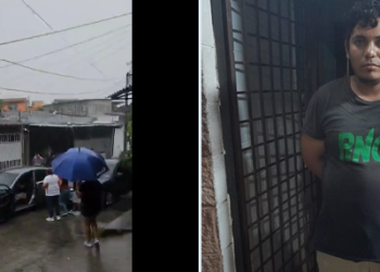 Capturan a conductor temerario que chocó varios vehículos en San Salvador