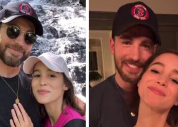 Chris Evans y Alba Baptista se casaron en secreto tras dos años de noviazgo