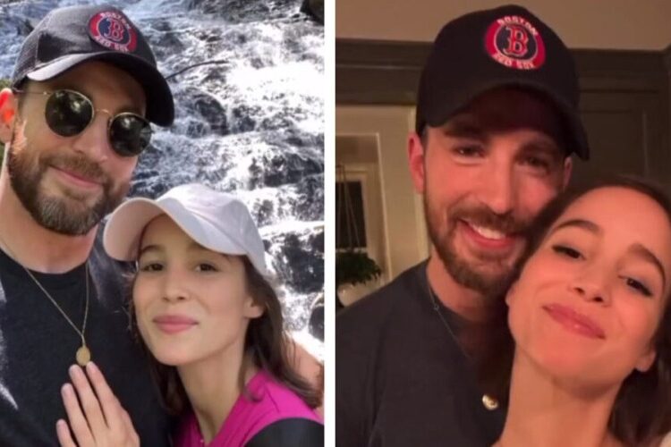 Chris Evans y Alba Baptista se casaron en secreto tras dos años de noviazgo