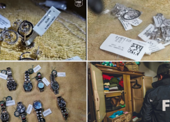 Operación conjunta entre FGR y PNC recupera joyas de $130,000 robadas en Santa Tecla