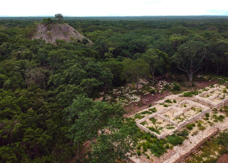 Descubren una estructura maya parecida a un palacio de 1.500 años de antigüedad en México