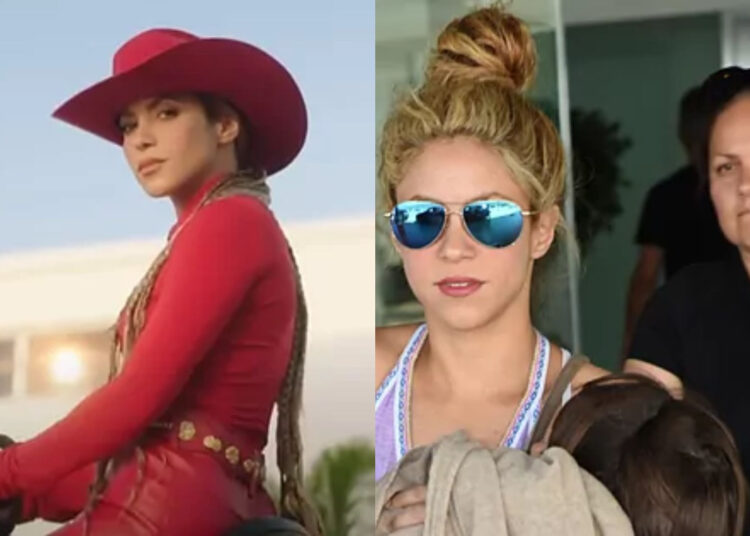 Shakira dedica “El Jefe” a la niñera de sus hijos