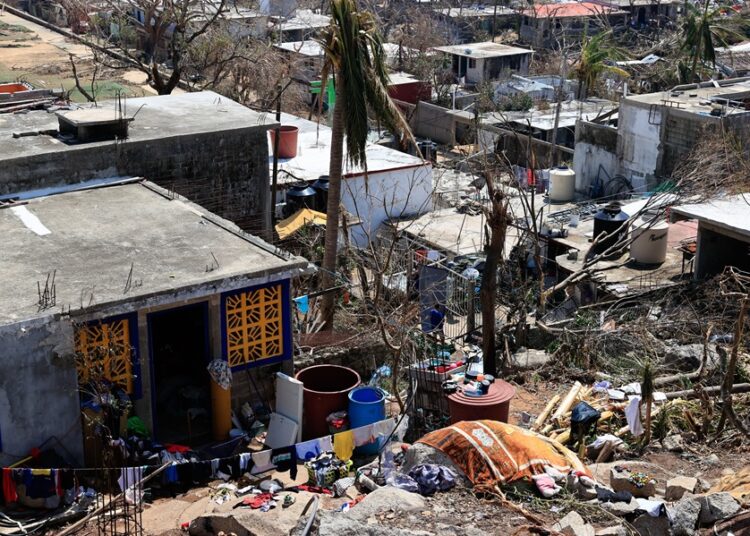 Asciende a 45 el número de fallecidos en Acapulco por el Huracán Otis