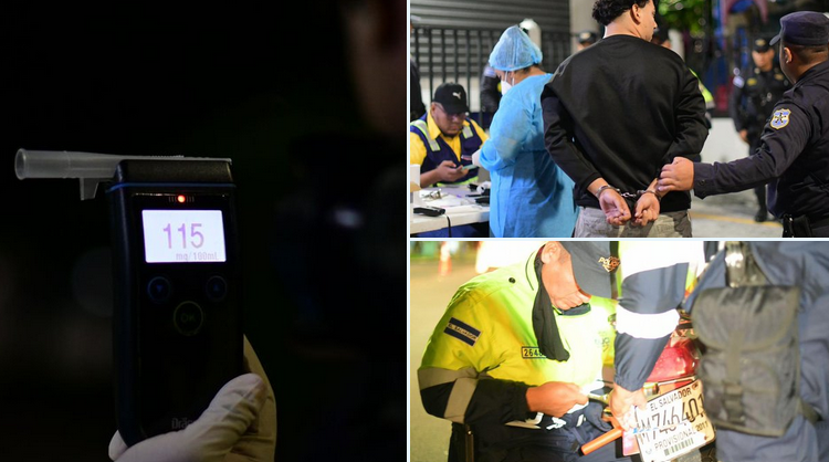 Dispositivos antidopaje dejan cuatro capturados esta madrugada