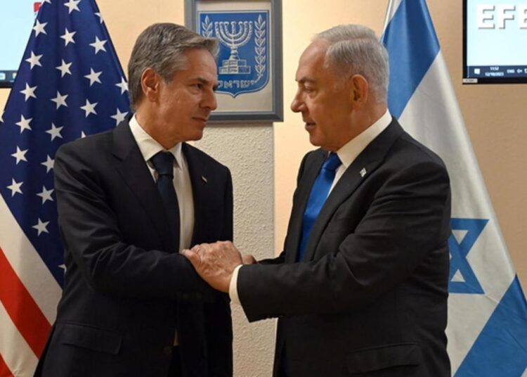 Blinken afirma en Tel Aviv que mientras EE.UU. exista Israel no tendrá que defenderse solo