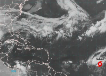 Tormenta tropical Sean se forma en el Atlántico