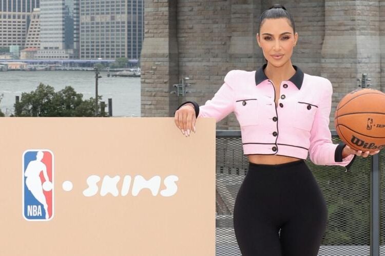 Kim Kardashian llega a la NBA con su marca de ropa interior