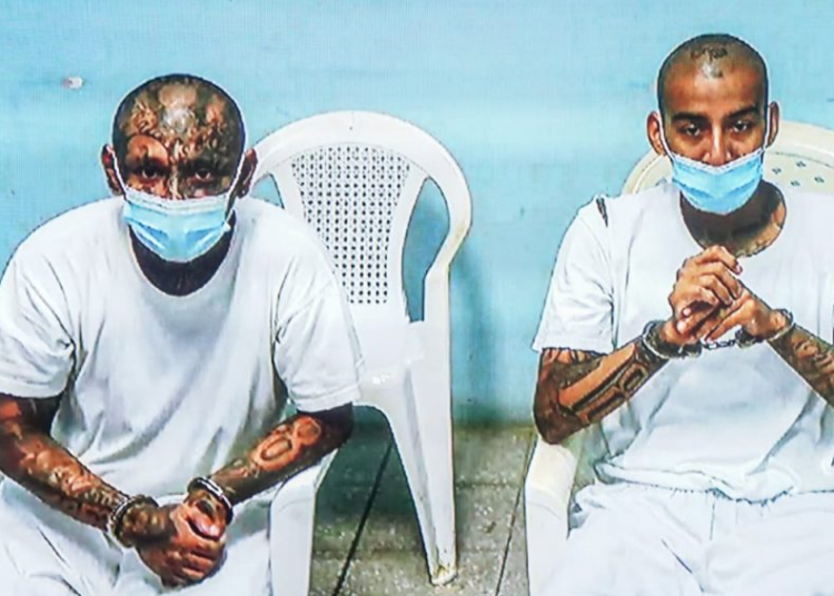 Pandilleros de Cojutepeque reciben condenas de hasta 106 años
