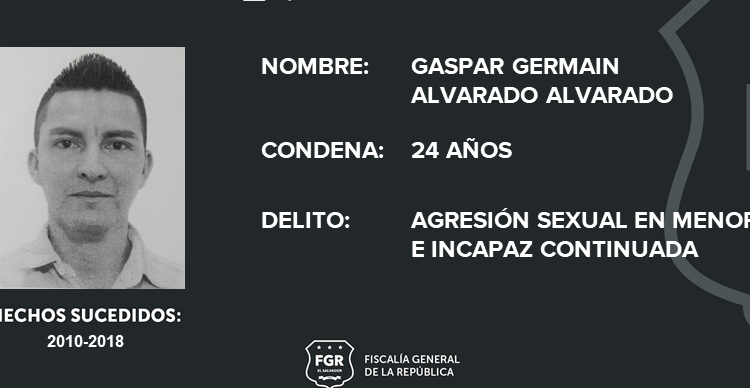 Sujeto recibe condena ejemplar tras agredir sexualmente a dos menores de edad en Sensuntepeque