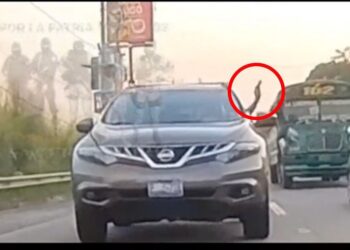 Capturan a sujeto que amenazaba con arma de fuego a la población en carretera