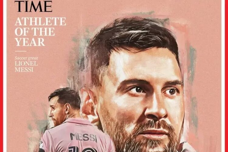 Messi es reconocido por la revista Time como deportista del año