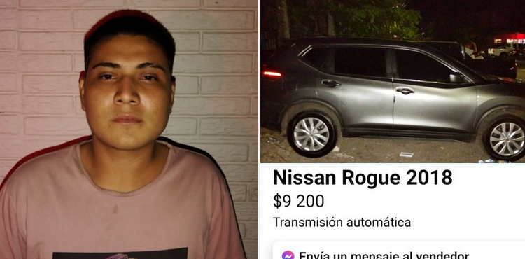 Capturan a estafador en Tonacatepeque: utilizaba Facebook para vender autos alquilados con documentos falsos