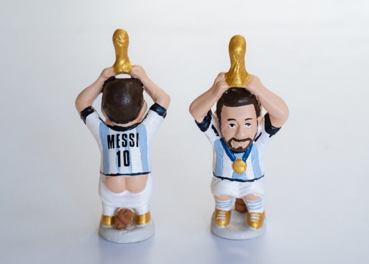 Caganer de Messi es el más vendido de la historia