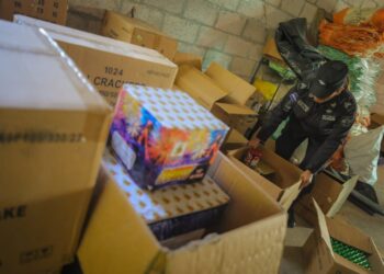 PNC realiza inspecciones en talleres de productos pirotécnicos