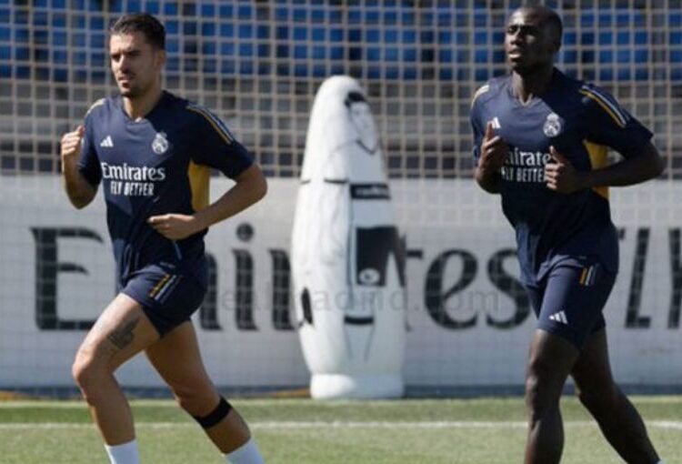 Ferland Mendy completa el entrenamiento del Real Madrid y estará en la Supercopa